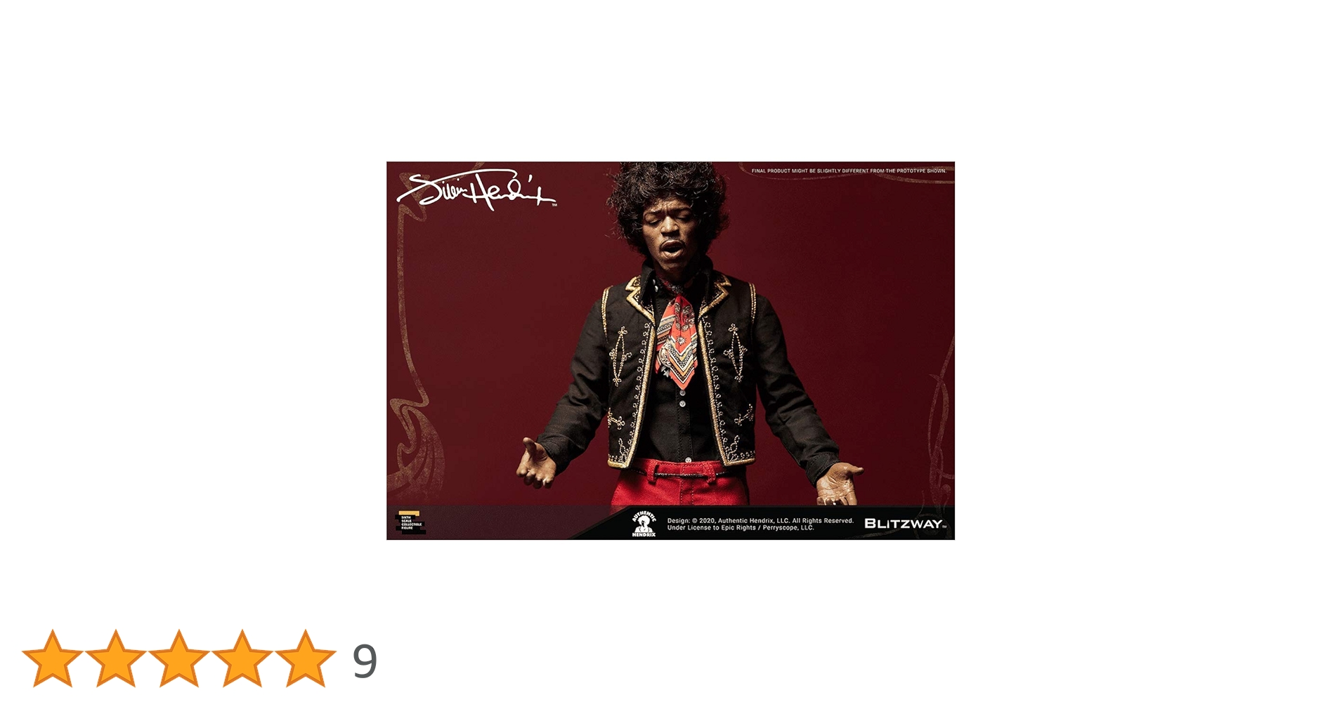 Amazon.co.jp: BLITZWAY ジミ・ヘンドリックス プレミアムUMS (1/6